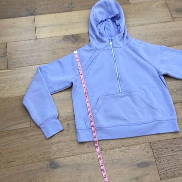 Like New - Danskin Lavender Half-Zip Hoodie - Picture 3 of 6